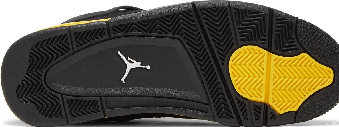 Air Jordan Thunder' Retro 4 'Yellow 2023 0818
